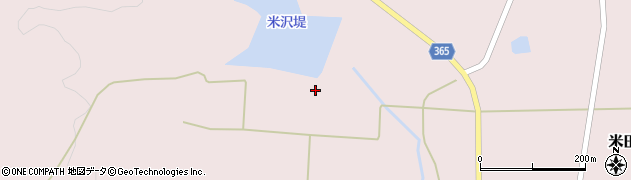 福島県会津美里町（大沼郡）米田（沢田口甲）周辺の地図