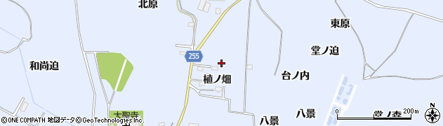 福島県浪江町（双葉郡）北幾世橋（植ノ畑）周辺の地図