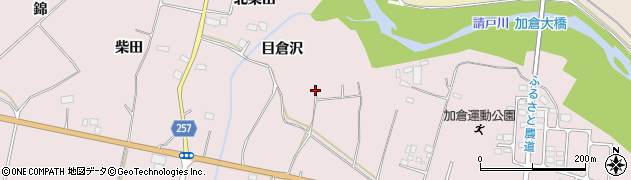 福島県浪江町（双葉郡）加倉周辺の地図
