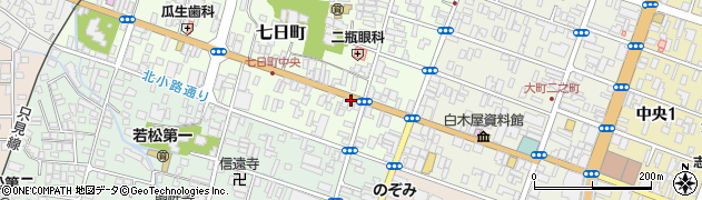 鶴乃江酒造前周辺の地図