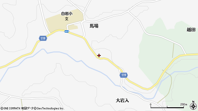 〒969-1203 福島県本宮市白岩の地図