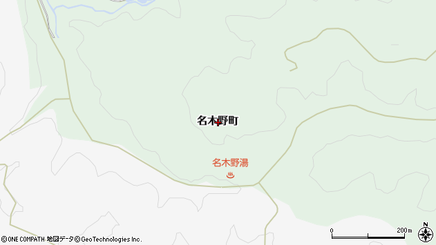 〒954-0035 新潟県見附市名木野町の地図