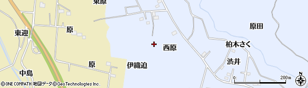 福島県浪江町（双葉郡）北幾世橋（西原）周辺の地図