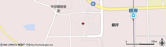 福島県会津美里町（大沼郡）米田（村中甲）周辺の地図
