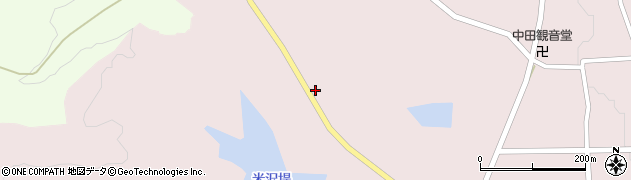 福島県会津美里町（大沼郡）米田（前林甲）周辺の地図