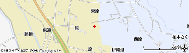 福島県浪江町（双葉郡）藤橋周辺の地図