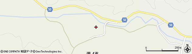 福島県葛尾村（双葉郡）野川（湯ノ平）周辺の地図