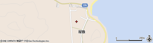 福島県会津若松市湊町大字赤井（屋敷）周辺の地図