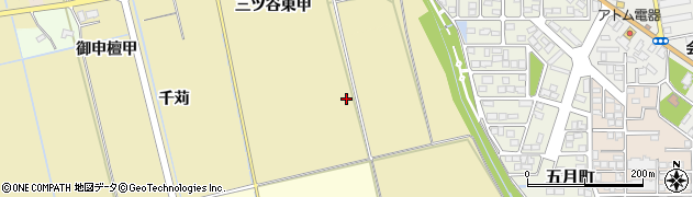 福島県会津若松市神指町大字中四合（大方）周辺の地図