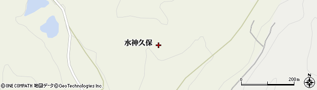福島県本宮市岩根（水神久保）周辺の地図