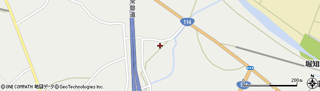 福島県双葉郡浪江町室原沢周辺の地図