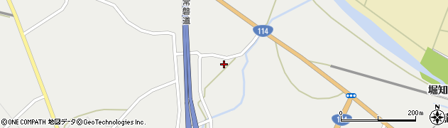 福島県浪江町（双葉郡）室原（沢）周辺の地図