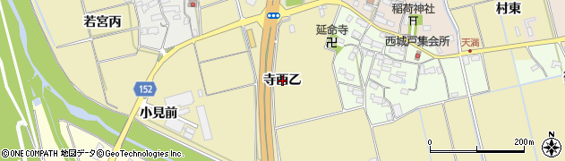 福島県会津若松市神指町大字中四合（寺西乙）周辺の地図