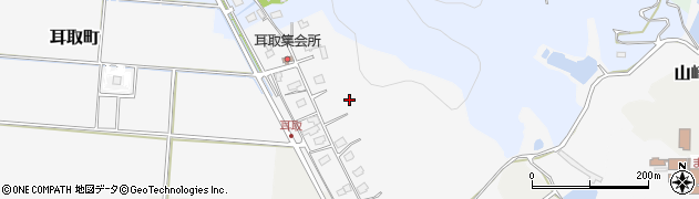 新潟県見附市耳取町周辺の地図