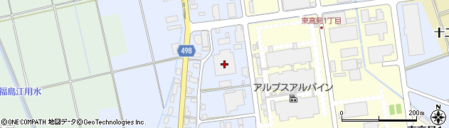 信州名鉄運輸株式会社長岡支店周辺の地図