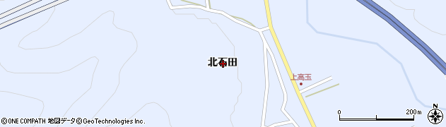 福島県郡山市熱海町高玉北石田周辺の地図