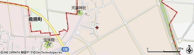 新潟県長岡市四ツ屋町833周辺の地図