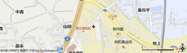 福島県本宮市仁井田（桝形）周辺の地図