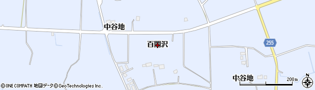 福島県浪江町（双葉郡）北幾世橋（百間沢）周辺の地図