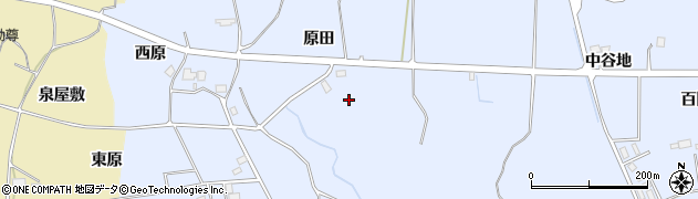 福島県浪江町（双葉郡）北幾世橋（原田）周辺の地図