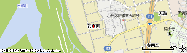 福島県会津若松市神指町大字中四合（若宮丙）周辺の地図