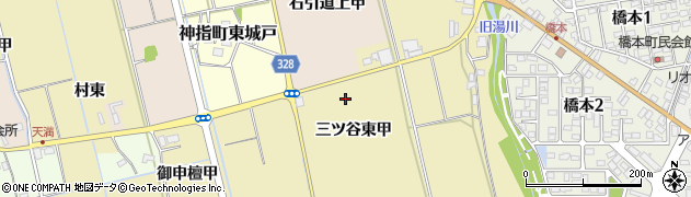 福島県会津若松市神指町大字中四合（三ツ谷東甲）周辺の地図