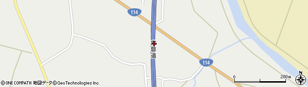 福島県浪江町（双葉郡）室原（信田際）周辺の地図