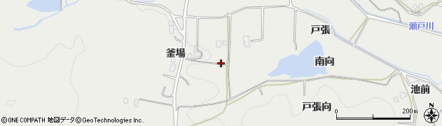 福島県本宮市青田（南向）周辺の地図