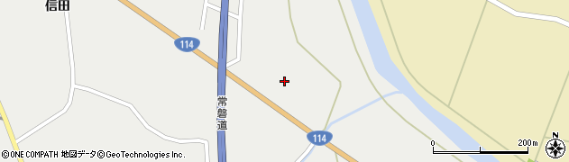 福島県双葉郡浪江町室原林崎周辺の地図