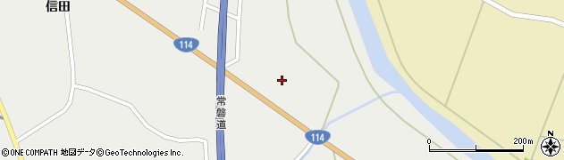 福島県浪江町（双葉郡）室原（林崎）周辺の地図