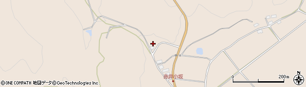 福島県会津若松市湊町大字赤井（廻戸大窪）周辺の地図