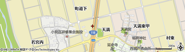 福島県会津若松市神指町大字中四合（町道下丙）周辺の地図