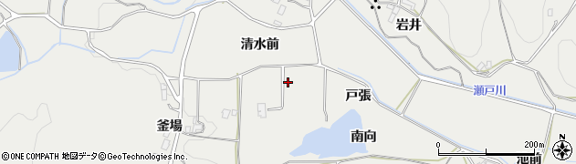 福島県本宮市青田（戸張）周辺の地図
