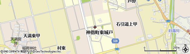 福島県会津若松市神指町大字黒川（三ツ谷）周辺の地図