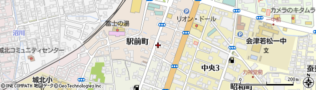 佐原桐材店周辺の地図