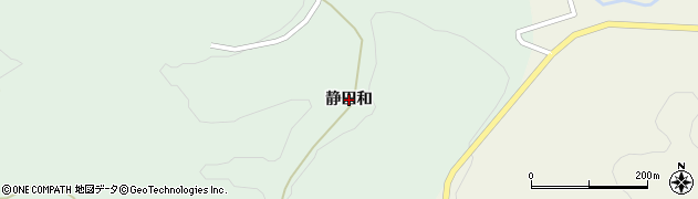 福島県葛尾村（双葉郡）上野川（静田和）周辺の地図