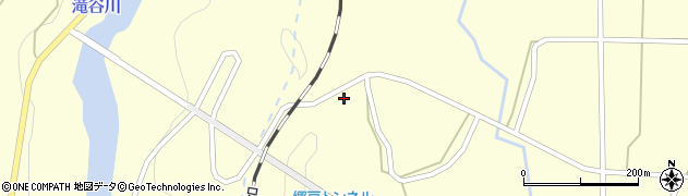 福島県柳津町（河沼郡）郷戸（古屋敷甲）周辺の地図