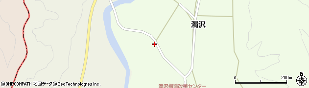 新潟県三条市濁沢381周辺の地図