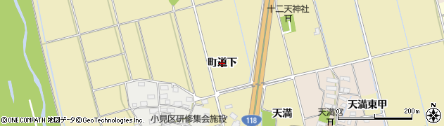 福島県会津若松市神指町大字中四合（町道下）周辺の地図