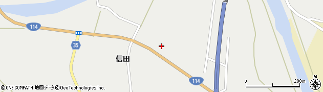 福島県浪江町（双葉郡）室原（花ノ木）周辺の地図