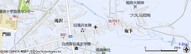 福島県会津若松市一箕町大字八幡（古屋敷甲）周辺の地図