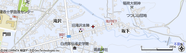福島県会津若松市一箕町大字八幡（村後甲）周辺の地図
