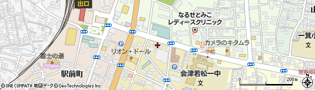 株式会社土屋ホーム　トピア会津若松営業所周辺の地図