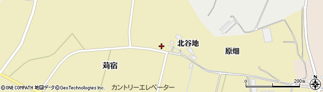 福島県双葉郡浪江町苅宿沢田周辺の地図