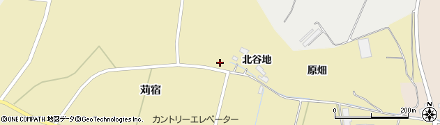 福島県浪江町（双葉郡）苅宿（沢田）周辺の地図