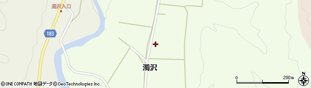 新潟県三条市濁沢284周辺の地図