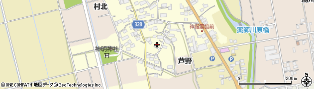福島県会津若松市神指町東城戸360周辺の地図