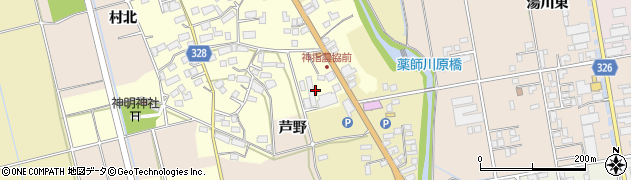 福島県会津若松市神指町東城戸280周辺の地図