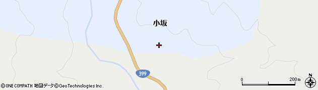 福島県双葉郡葛尾村葛尾小坂132周辺の地図