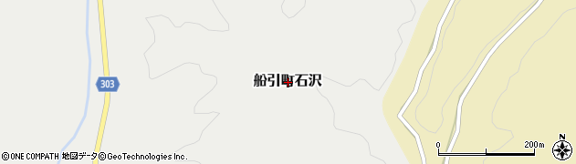 福島県田村市船引町石沢周辺の地図